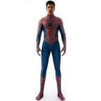 Spider-Man Tony Costume Cosplay Jumpsuit Superhero Bodysuit Tights Halloween - Azufun