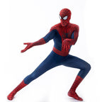 The Amazing Spider-Man Peter B Parker Costume Cosplay Jumpsuit Halloween Zentai For Adult Kids - Azufun
