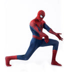 The Amazing Spider-Man Peter B Parker Costume Cosplay Jumpsuit Halloween Zentai For Adult Kids - Azufun