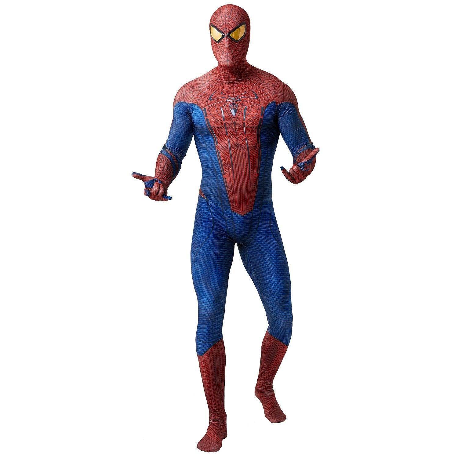 The Amazing Spider-Man Peter Parker With Yellow Eyed Cosplay Costume - Azufun