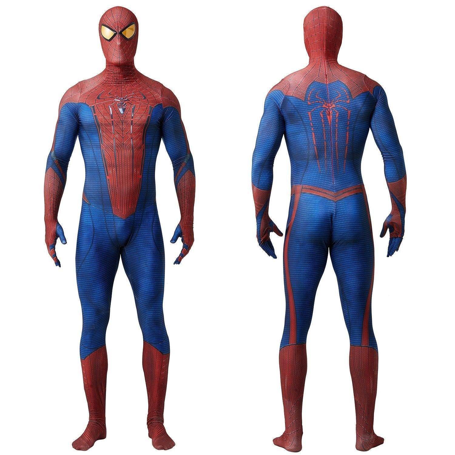 The Amazing Spider-Man Peter Parker With Yellow Eyed Cosplay Costume - Azufun
