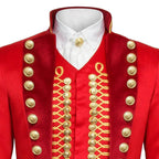 The Greatest Showman Cosplay Costume P.T. Barnum Red Suit - Azufun
