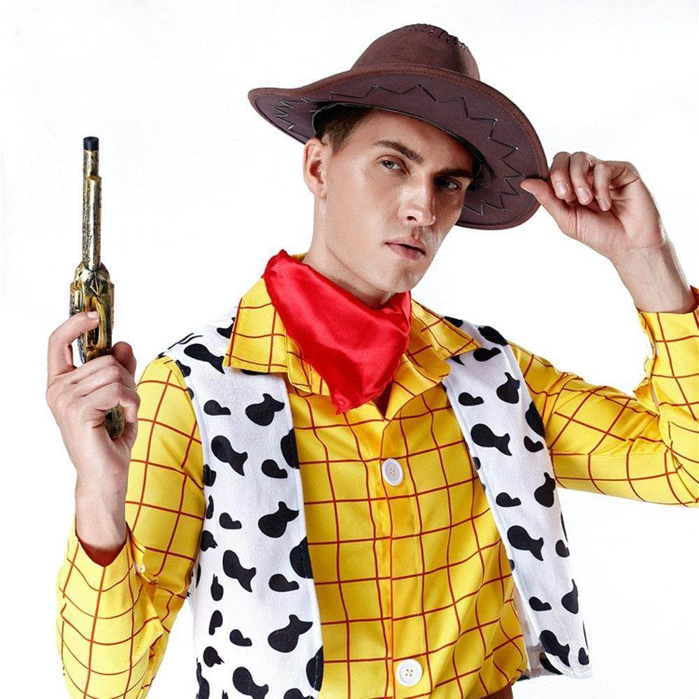 Toy Story 4 Woody Costume Halloween For Women Adult - Azufun