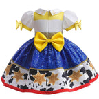 Toy Story Jessie Waisted Princess Dress Cosplay Costumes For Kids - Azufun