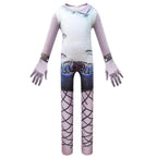 Trolls 2 World Tour Hard Rock Queen Barb Costume For Girl - Azufun