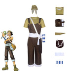 Usopp Anime One Piece Cosplay Costumes Carnival Party Outfits Full Set - Azufun