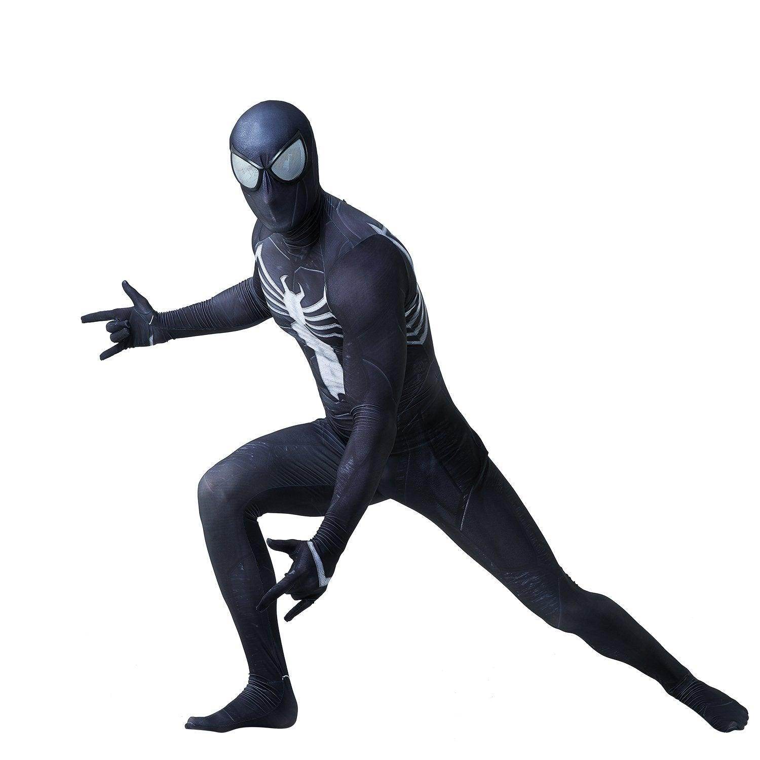 Venom Spider-Man 2 Peter Parker Jumpsuit Costume for Adults Kids - Azufun