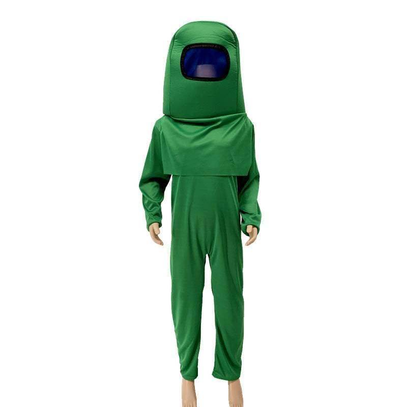 Kids Werewolf Space Jumpsuit Cosplay Costume Halloween - Azufun