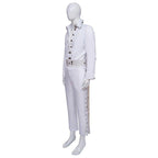 White Elvis Presley Cosplay Costume Halloween Carnival Suit For Adults - Azufun