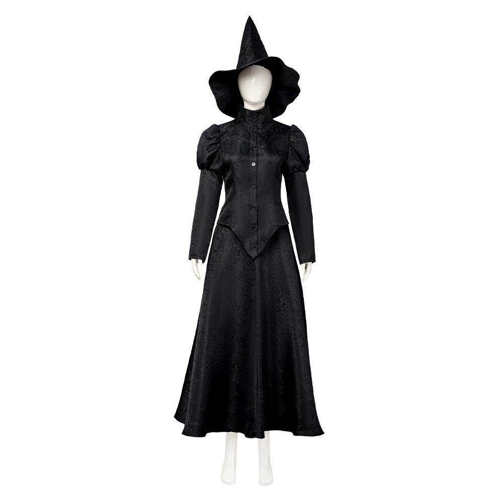 Wicked: Part One Elphaba Movie Costume Cosplay Halloween - Azufun