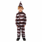 Willy Wonka Kids Chocolate Costumes Movie Jumpsuit Party Cosplay Halloween - Azufun