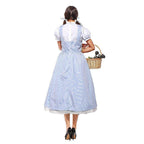 Wizard of Oz Dorothy Costume Dress Maid Alice for Women XXL Size - Azufun