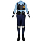 Zootopia Judy Rabbit Cosplay Costume Party Adult Halloween Carnival - Azufun