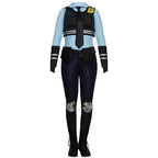 Zootopia Judy Rabbit Cosplay Costume Party Adult Halloween Carnival - Azufun